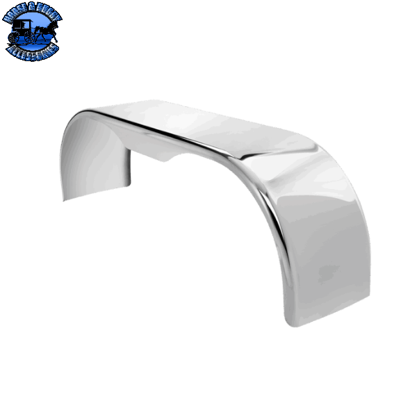 SD-H-9556TF 31'' X 105'' 304SS FULL FLANGED TANDEM FENDER LOW RIDER (PAIR) (Seconds no return)