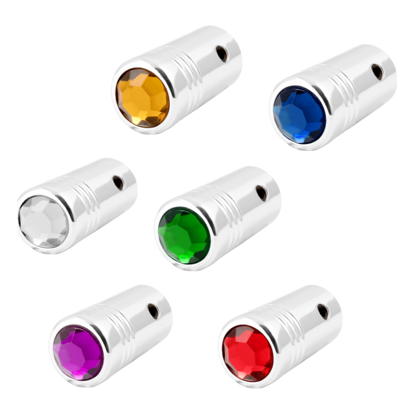 Lavender Universal Toggle Switch Extension with Color Jewel (choose color & size) amber 2-1/4",blue 2-1/4",clear 2-1/4",green 2-1/4",purple 2-1/4",red 2-1/4",amber  1",blue 1",clear 1",green 1",purple 1",red 1"