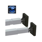 SAL-080-01000-2 SILVER CARGO BAR W/REINFORCED EXTENSION TUBE (SAVE A LOAD) | (SOLD BY THE PIECE) Dark Gray