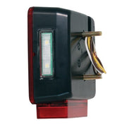 76946 Spyder Series Universal Stud-Mount Over 80" Trailer LED Light, Red Dark Slate Gray