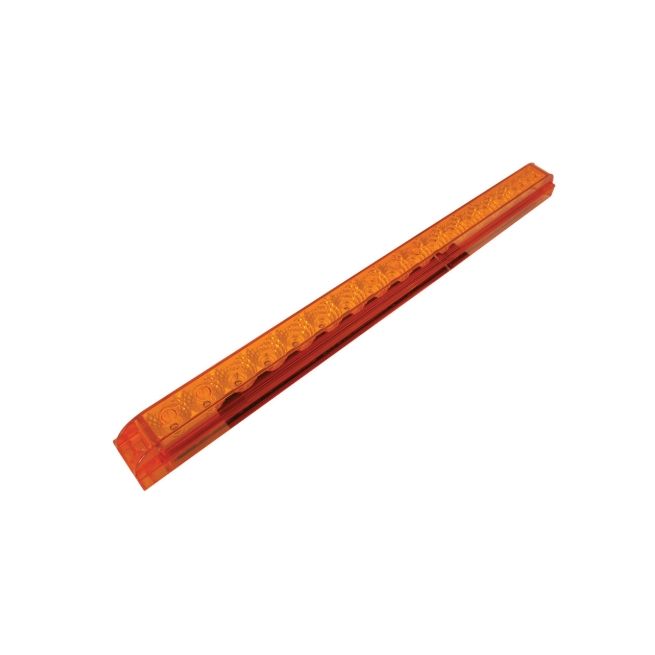 76980 Spyder Series 20" LED Single Row Light Bar, Amber Chocolate