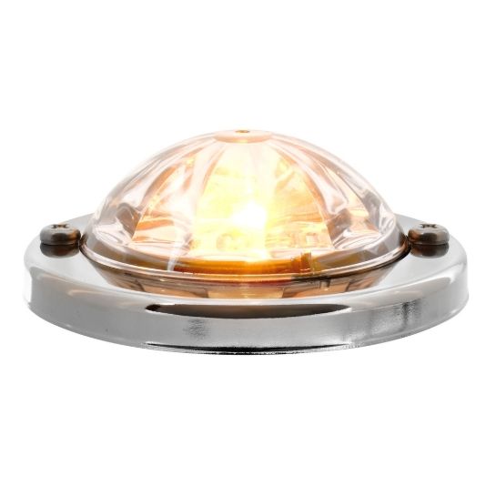 Mini Super Star Watermelon LED Sealed Light with Stainless Steel Bezel (Choose Color)