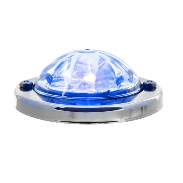 Mini Super Star Watermelon LED Sealed Light with Stainless Steel Bezel (Choose Color)