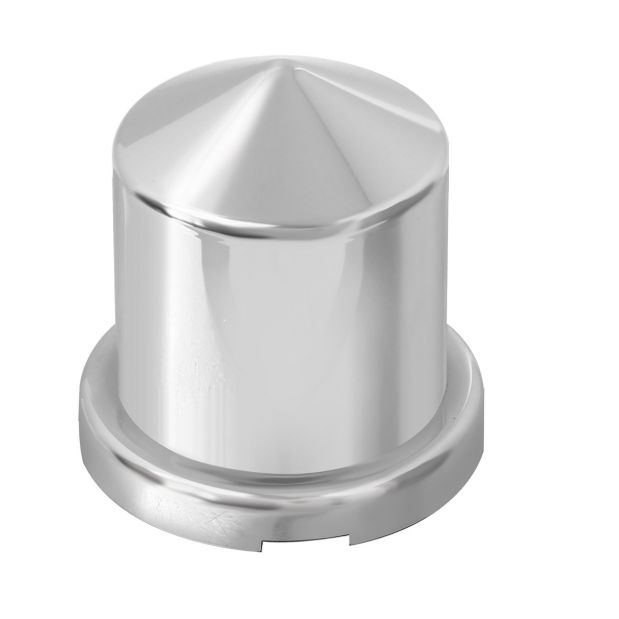 Chrome Multi-Size Push on Lug Nut Coves Push on (Choose  Size)