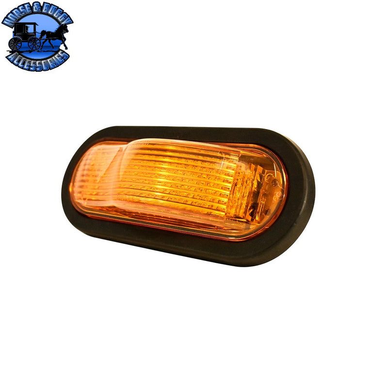 TN-T90-ACST-1 AMBER LED, CLEAR LENS SURFACE MOUNT MID-TURN