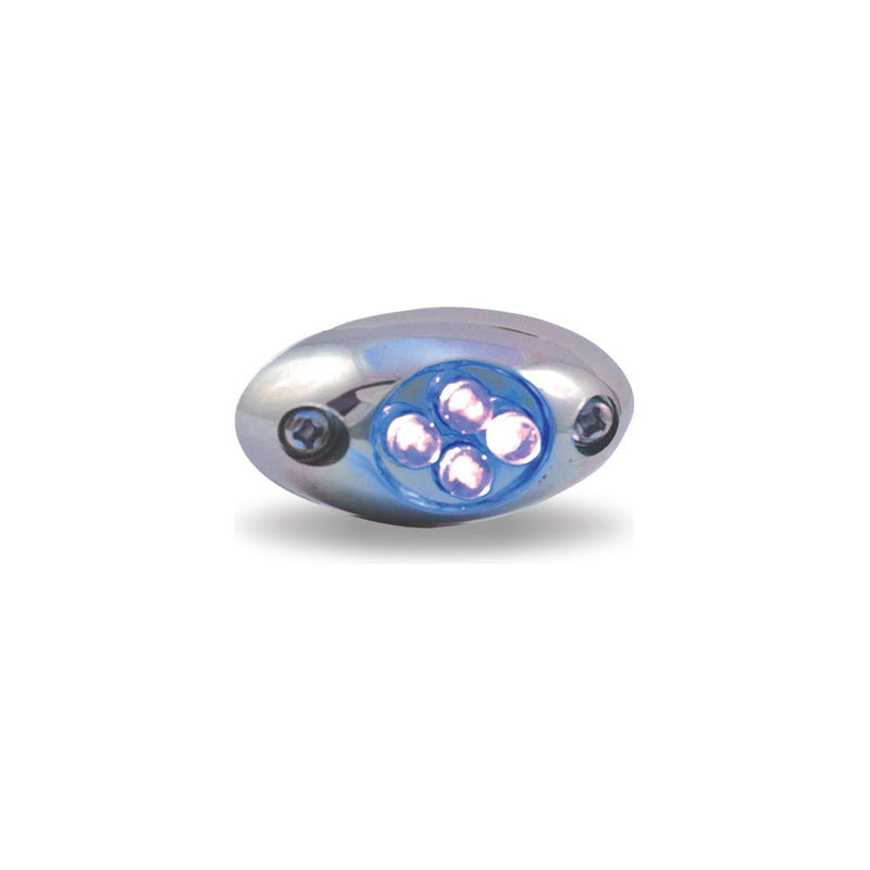 Blue Courtesy LED (4 Diodes) UNIVERSAL LIGHTING Gray