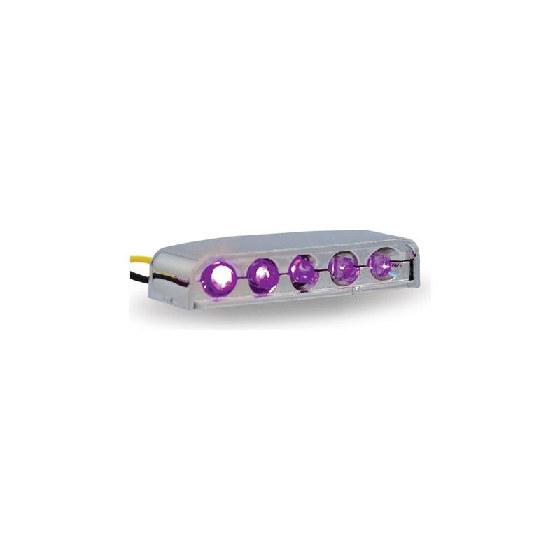Purple Interior LED (5 Diodes) LED LIGHTING Gray