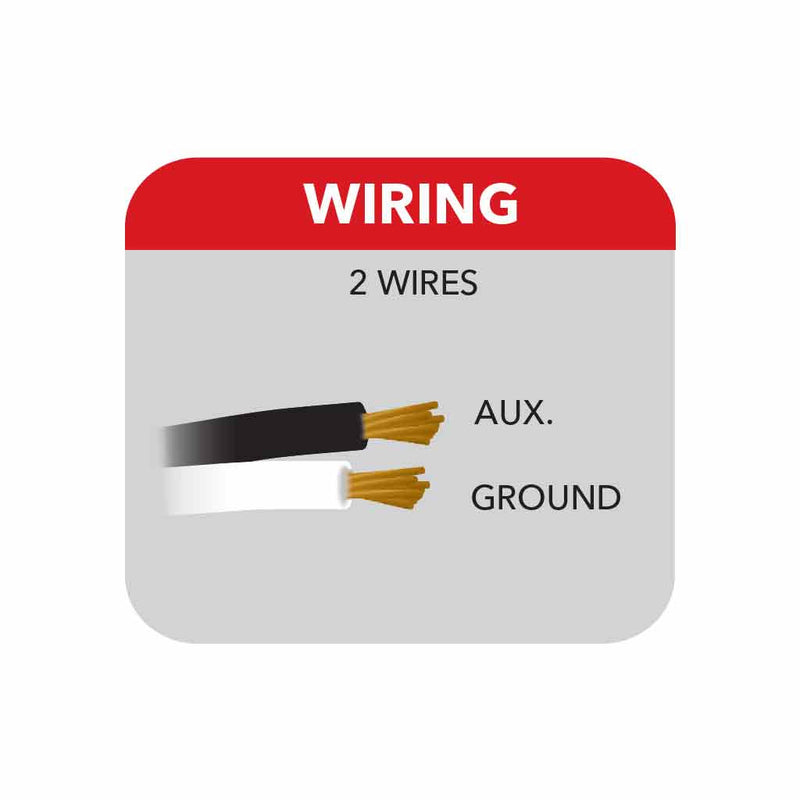TB-C7W LED Lighting - Auxiliary - White (3 Diodes) UNIVERSAL LIGHTING Light Gray