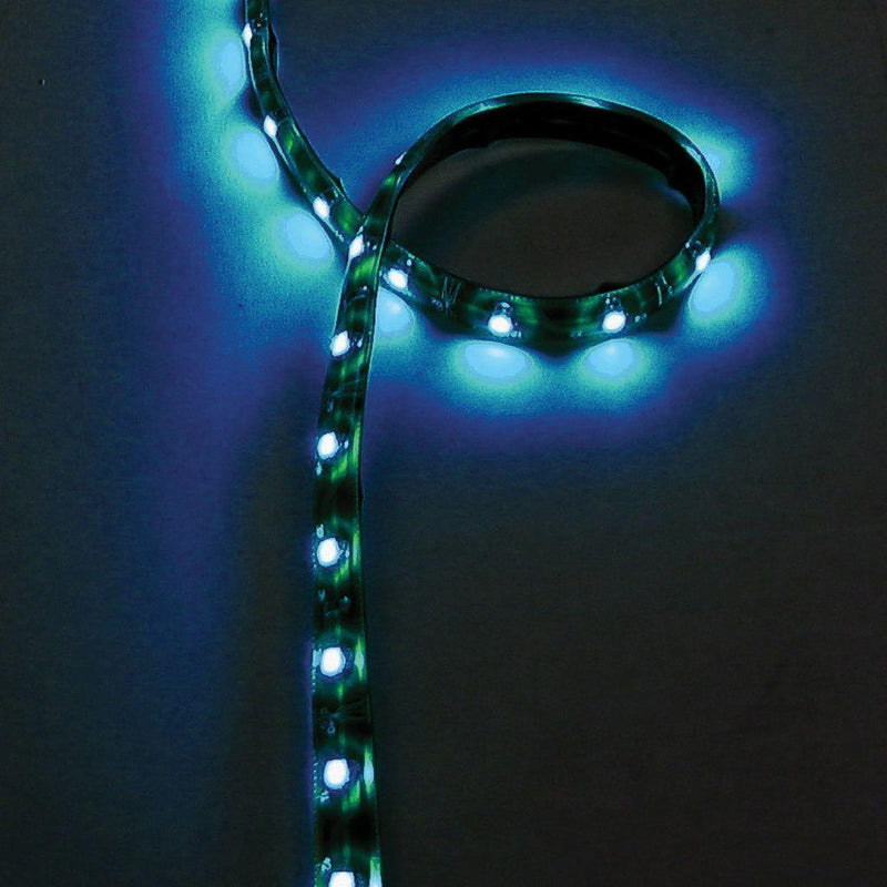 LED Lighting - 16 ft. Flexible LED Roll - Blue LED LIGHTING Black