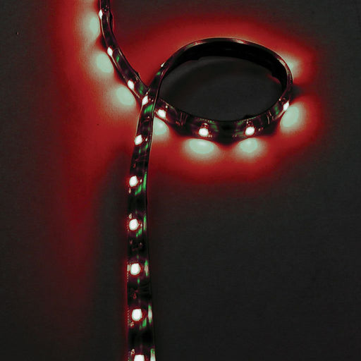 Black LED Lighting - 16 ft. Flexible LED Roll - Red LED LIGHTING