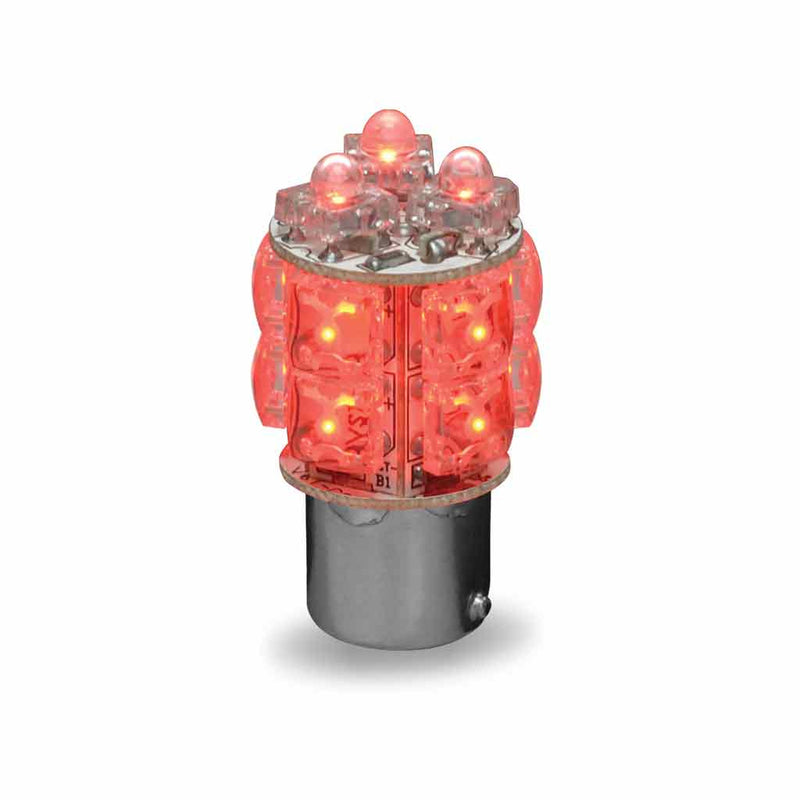 LED Lighting - Bulb - One Function - Red - Twist In (13 Diodes) LED LIGHTING Pale Violet Red