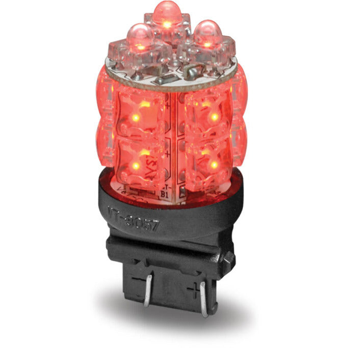 LED Lighting - Bulb - One Function - Red - Push In (13 Diodes) LED LIGHTING Pale Violet Red