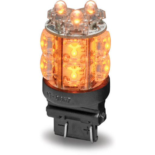Dark Salmon LED Lighting - Bulb - Stop / Tail - Amber - Push In (13 Diodes) LED LIGHTING