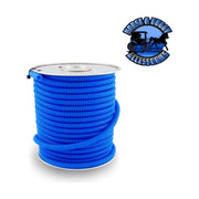 100 ft. Spool Split Loom Wire Covering , Protector– (CHOOSE COLOR AND SIZE) Wire Harness 1/4" / Blue,1/2" / Blue Light Gray