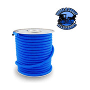 Sold By The Foot Split Loom Wire Covering , Protector– (CHOOSE COLOR AND SIZE) 1/2" / Blue Light Gray