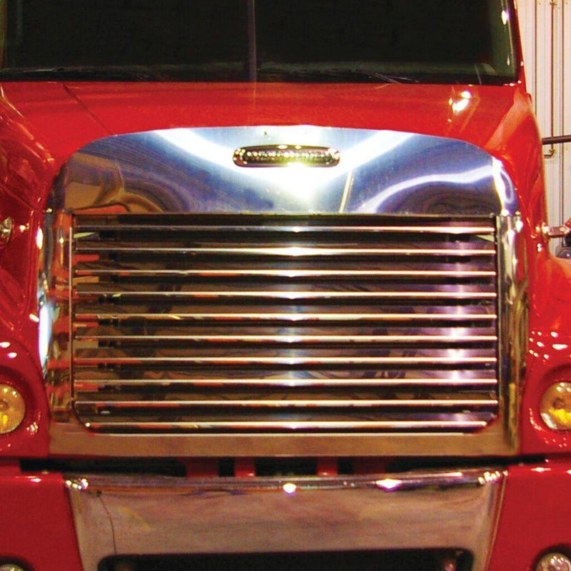 Freightliner - Century - Hoodshield Bug Deflector, Louvered Grill & Surround Kit (2005+) Sienna