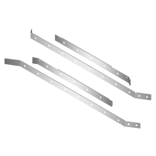 Freightliner Cascadia Standard Cab 72″ Sleeper with Extension Kit – Fairings | 30 x 3/4″ Holes CAB PANEL Light Gray