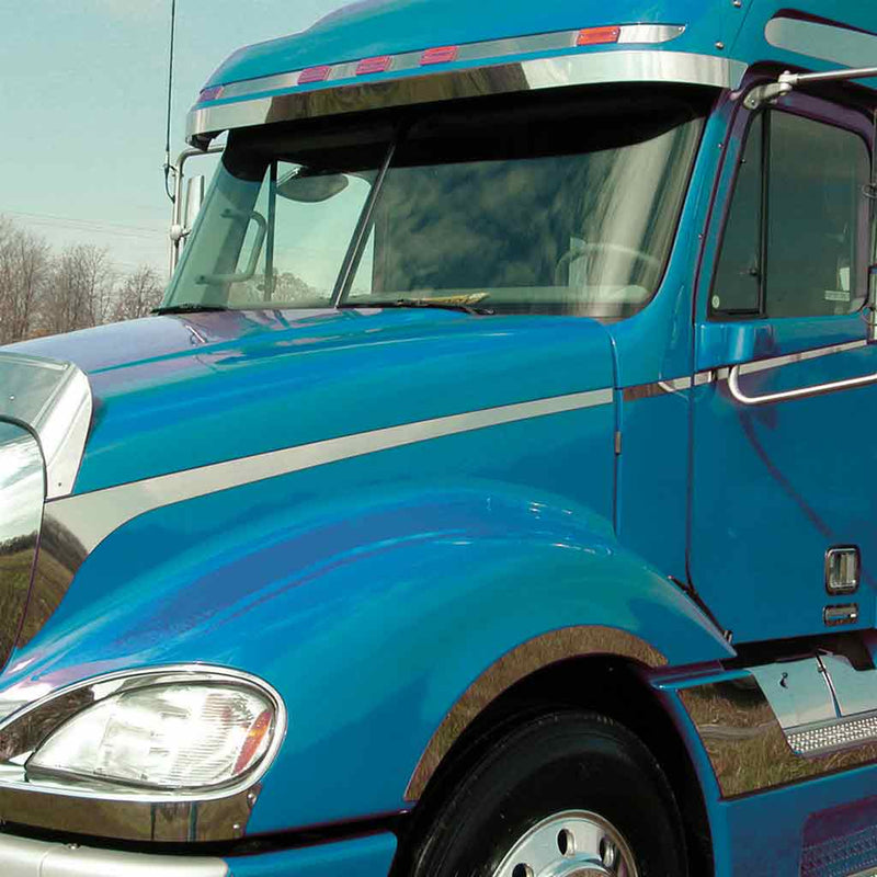 Freightliner - Columbia - Hood & Cab Accent Trim Dark Cyan