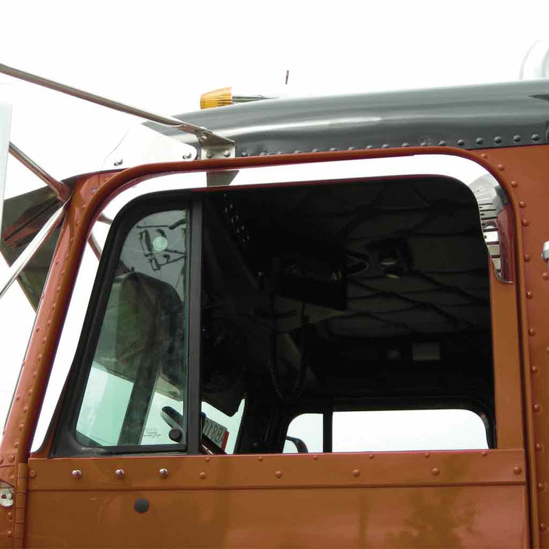 TF-1401 Freightliner - CL/FLD120/FLD112 - Door Window Shade Dark Slate Gray
