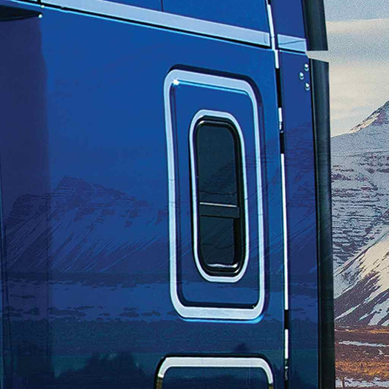 TF-1414 Freightliner - Cascadia - Sleeper Door Trim Midnight Blue
