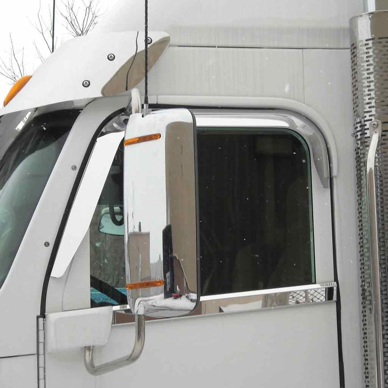 TF-1427 Freightliner - Coronado - Door Window Shade (2010+) Gray