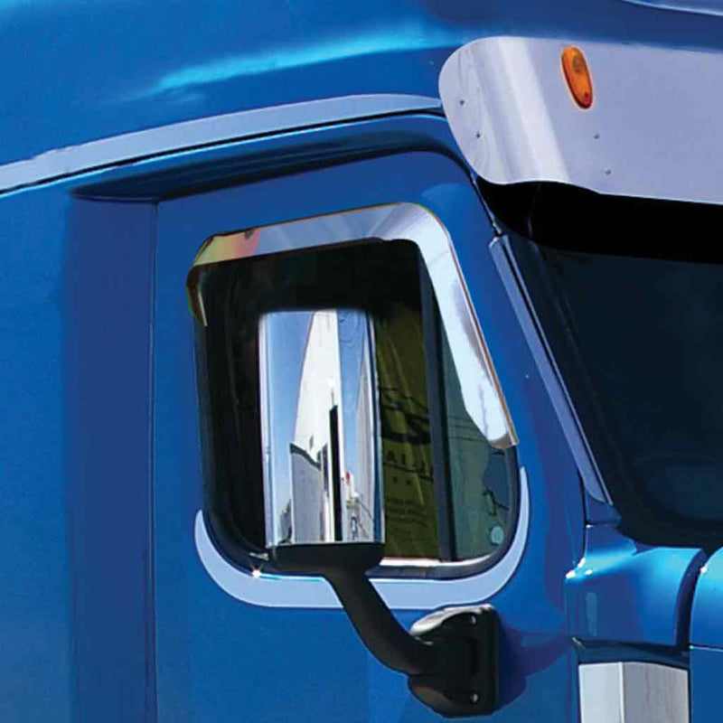 TF-1454 Freightliner Cascadia Door Window Shade - New Models Dark Slate Blue