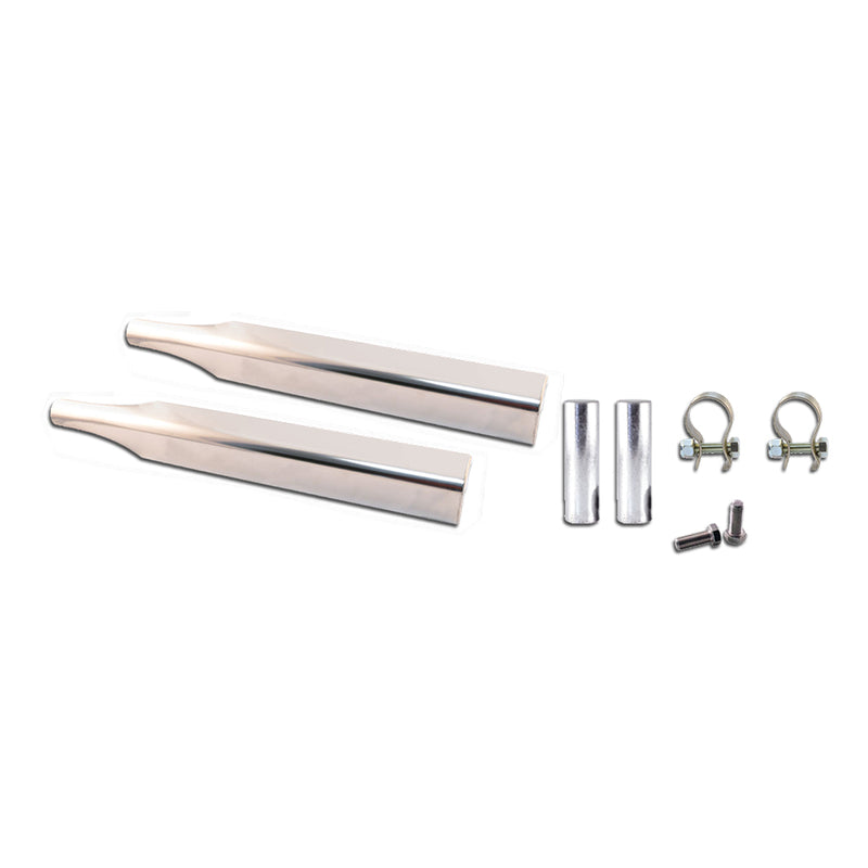 #TFEN-A45 Stainless Steel Triangle Mount Kit – 14 Gauge | Welded End Cap (Sold by pair)