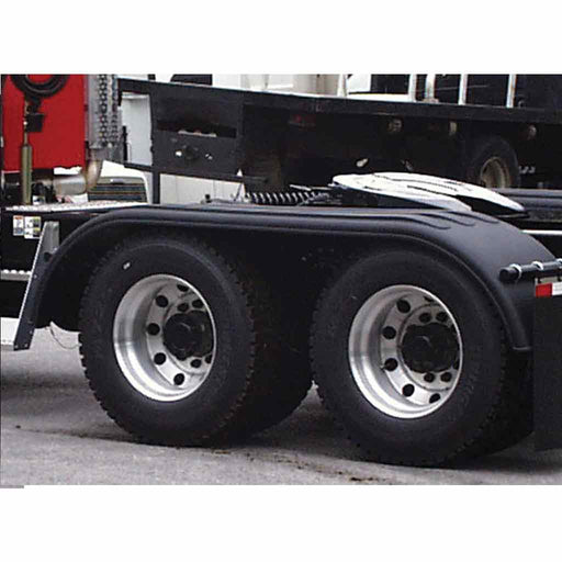 Black TFEN-F26 133″ Poly 3 Ribbed Full Fenders – Polypropylene (Poly) FULL FENDERS