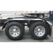 TFEN-F36 120″ 4 Ribbed Full Fenders – 16 Gauge | Mirror Shine Stainless Steel FULL FENDERS Dark Slate Gray