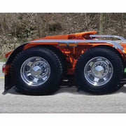 TFEN-F37 116″ 4 Ribbed Full Fenders – 16 Gauge | Mirror Shine Stainless Steel FULL FENDERS Dark Slate Gray