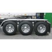 TFEN-H26 150″ 3 Ribbed Half Fenders – 16 Gauge | Mirror Shine Stainless Steel HALF FENDERS Dark Slate Gray