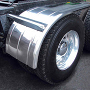 TFEN-H29 66″ 3 Ribbed Half Fenders – 16 Gauge | Mirror Shine Stainless Steel HALF FENDERS Dark Slate Gray