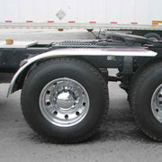 TFEN-H29 66″ 3 Ribbed Half Fenders – 16 Gauge | Mirror Shine Stainless Steel HALF FENDERS Dark Slate Gray