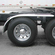 TFEN-H31 72″ 3 Ribbed Half Fenders – 16 Gauge | Mirror Shine Stainless Steel HALF FENDERS Dark Slate Gray