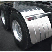 TFEN-H37 80″ 4 Ribbed Half Fenders – 16 Gauge | Mirror Shine Stainless Steel HALF FENDERS Dark Slate Gray