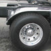 Dark Slate Gray TFEN-H35 66″ 4 Ribbed Half Fenders – 16 Gauge | Galvanized Steel HALF FENDERS