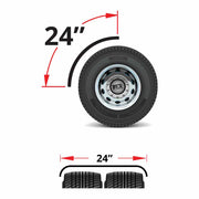 TFEN-Q20 24″ Quarter Fender Kit with Tube Mounts – Poly QUARTER FENDER Dark Slate Gray