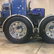 TFEN-S12 80″ Smooth Single Axle Fenders – 14 Gauge 430 | Mirror Shine Stainless Steel SINGLE AXLE FENDER Dark Slate Gray