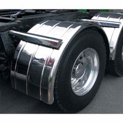 TFEN-S16 80″ 3 Ribbed Single Axle Fenders – 16 Gauge | 0.09″ Thick Aluminum SINGLE AXLE FENDER Dark Slate Gray
