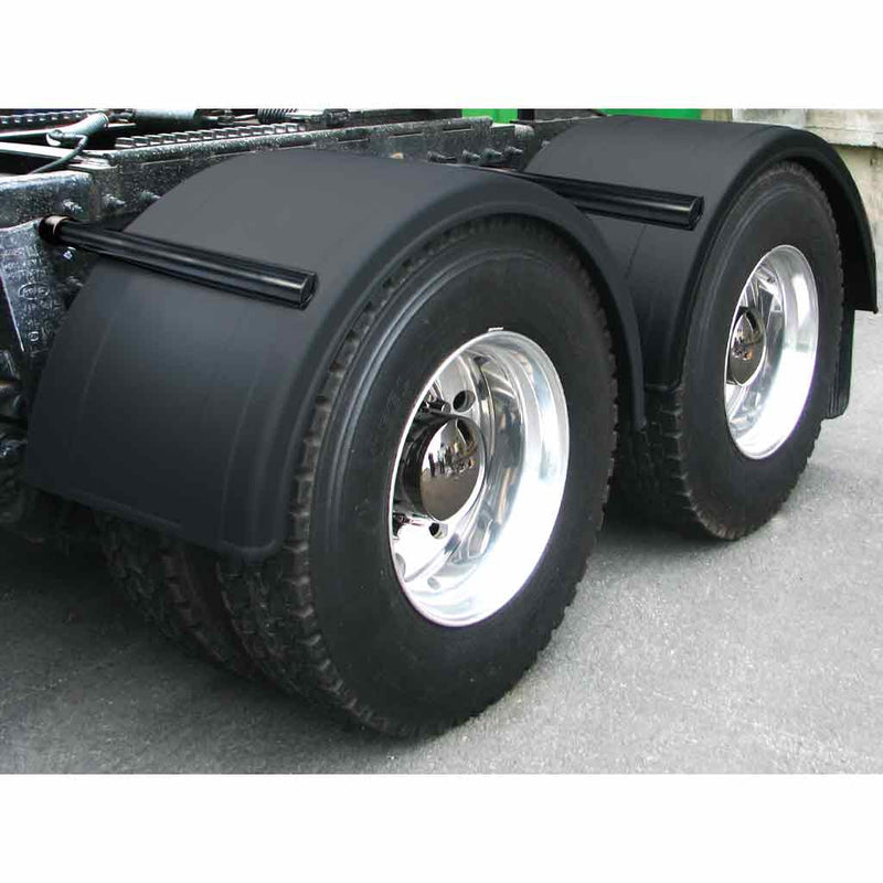 TFEN-S17 76″ Poly Single Axle Fenders – Polypropylene (Poly) SINGLE AXLE FENDER Dark Slate Gray