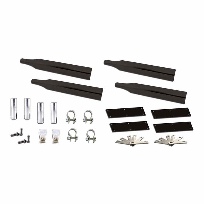 Dark Slate Gray TFEN-SKITP. Painted Single Axle Fender Monting Kit – Triangle Mounts Mounting Kits and Accessories