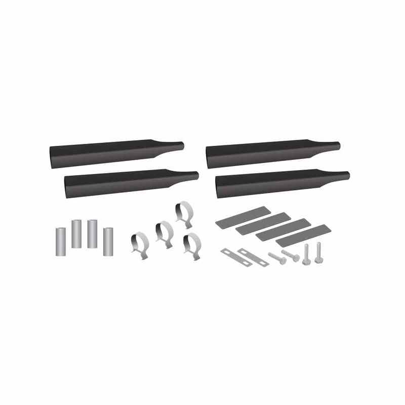 TFEN-SKITSMB Smoke & Mirror Single Axle Fender Mounting Kit – Black | 14 Gauge | Triangle Mounts Mounting Kits and Accessories Dark Slate Gray