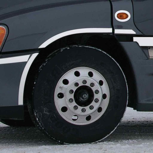 TFT-FLCAS3 Freightliner Cascadia Fender Wheel Trim - New Models Dark Slate Gray