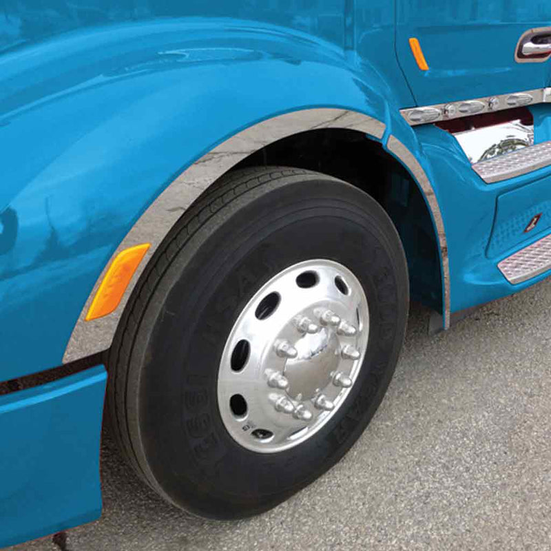 TFT-PET579 Peterbilt  - 579 - Fender Trim Steel Blue
