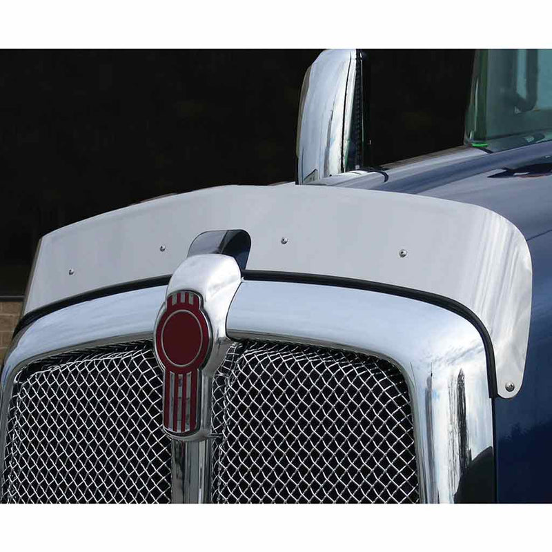 THOD-KWT660 Kenworth - T660 - Hoodshield Bug Deflector (2006+) Light Steel Blue