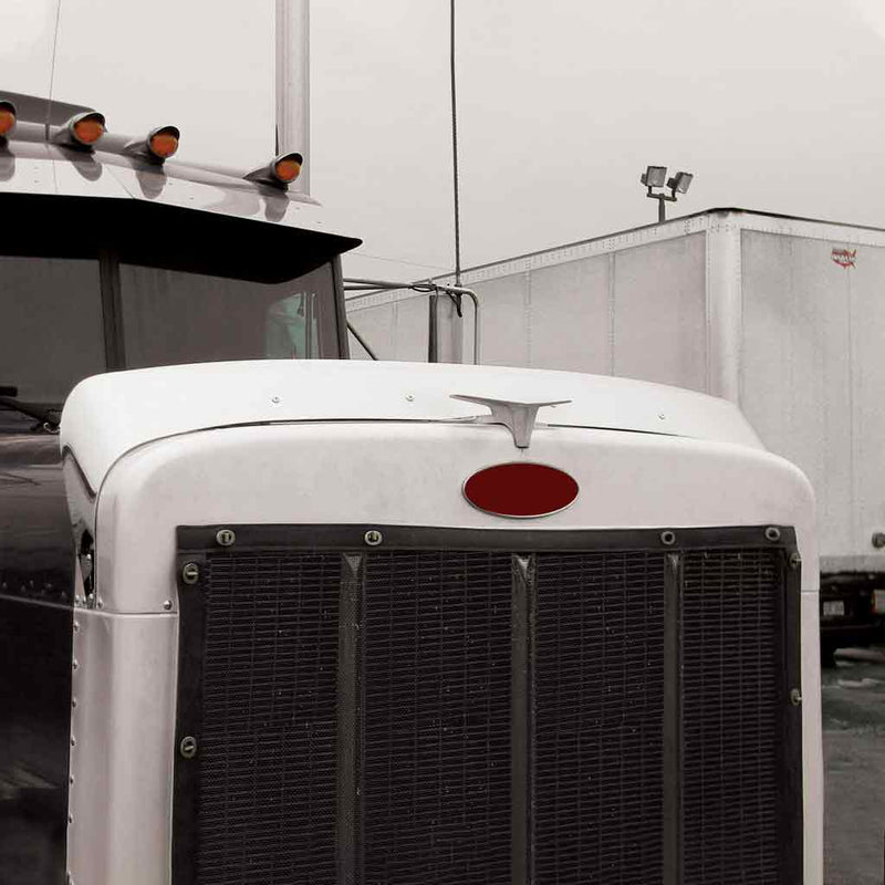 THOD-PET3K Peterbilt - 378/379 Short Hood - Hoodshield Bug Deflector Black