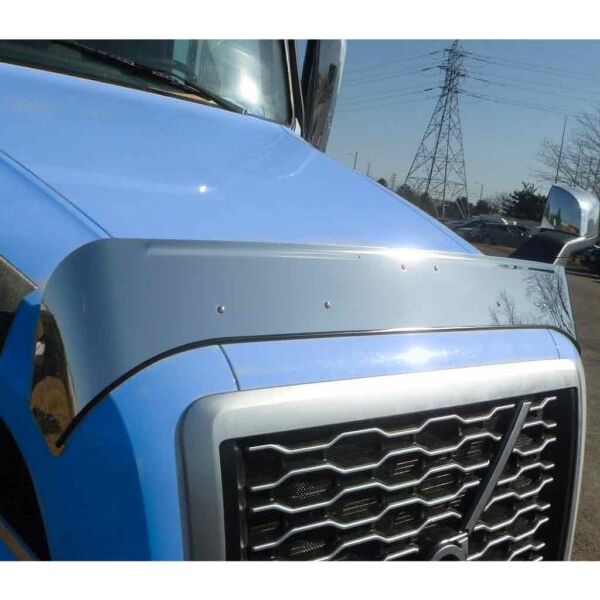 THOD-VN2 Volvo VN/VNL/VNX Bug Deflector Hood Shield (2018+) Exterior Trim Light Slate Gray