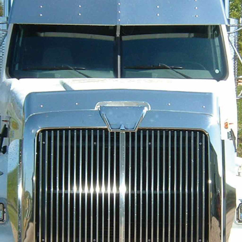 THOD-WC Western Star 4900 CO Bug Deflector Hood Shield (1993-2011) Dark Slate Gray