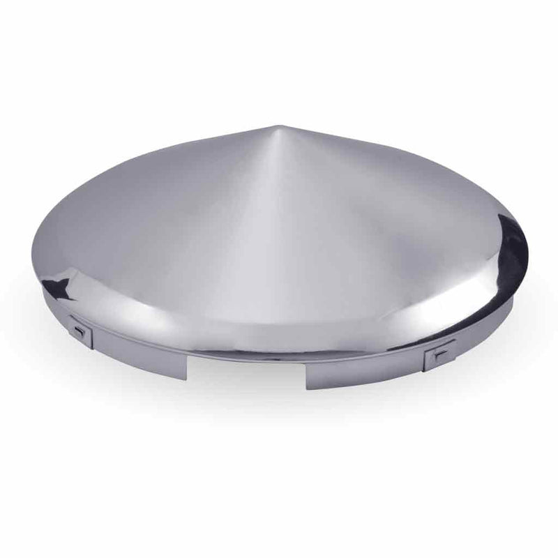 THUB-5NP 5 Notch Pointed Front Hubcap – Chrome Metal FRONT HUBCAP Gray