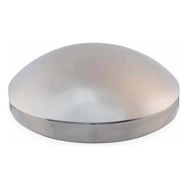THUB-834SS 8 1/4″ I.D Dome Rear Hubcap – Stainless Steel REAR HUBCAP Gray